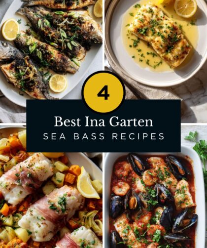 4 Best Ina Garten Sea Bass Recipes With Buttery Pan Sears and Bold Roasts