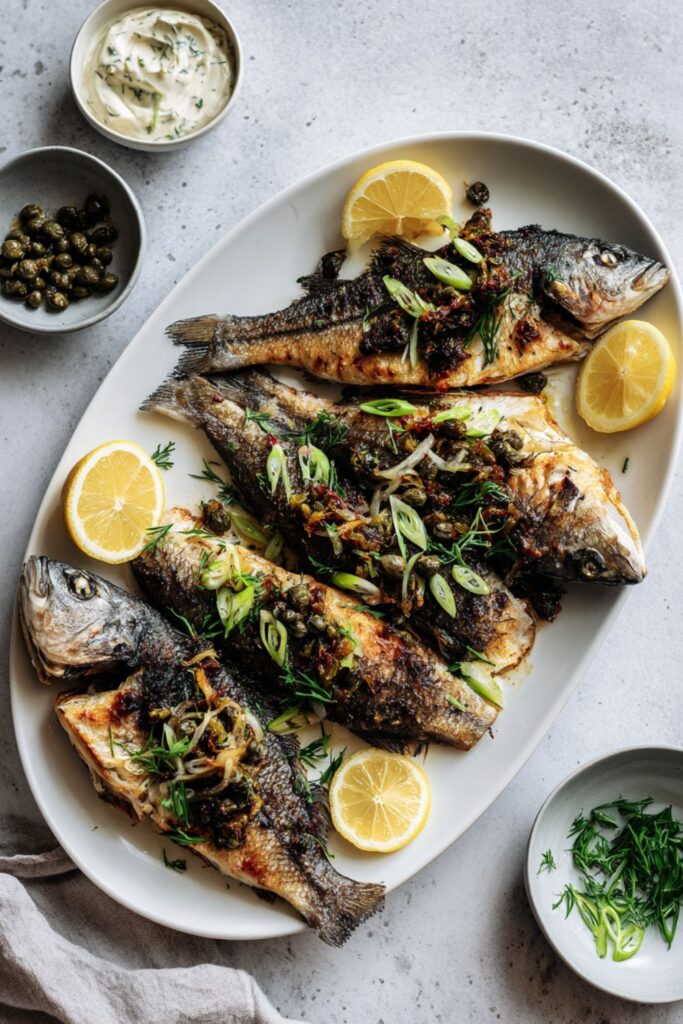 Caesar-Roasted Fish