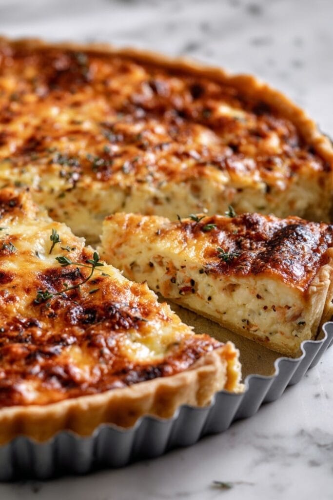 Crab Quiche