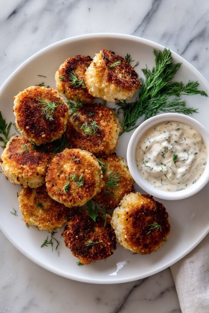 Fish and Lobster Cakes