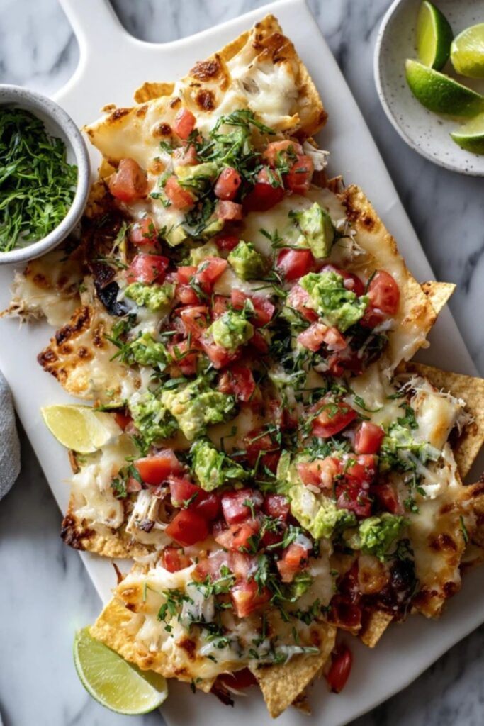 Fresh Crab Nachos