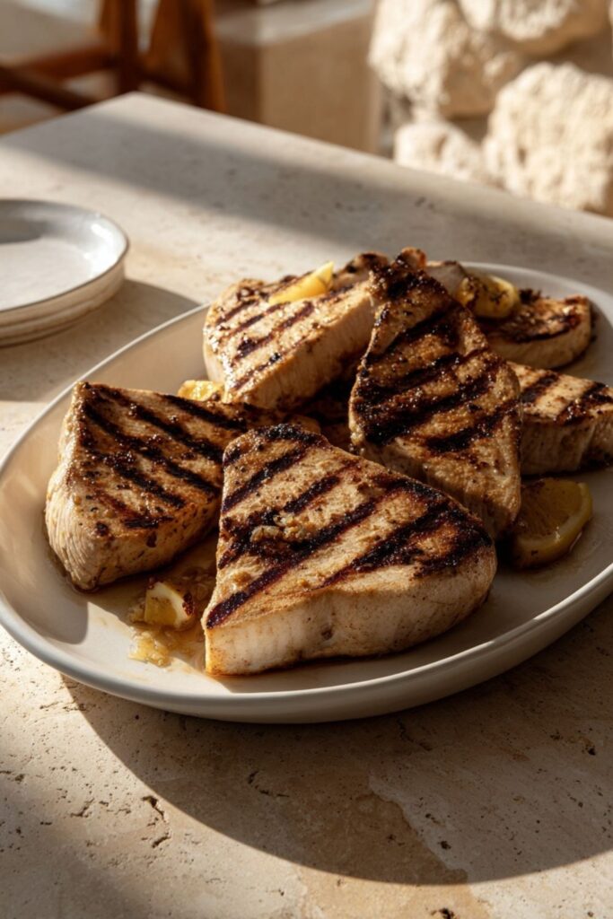 Indonesian Grilled Swordfish