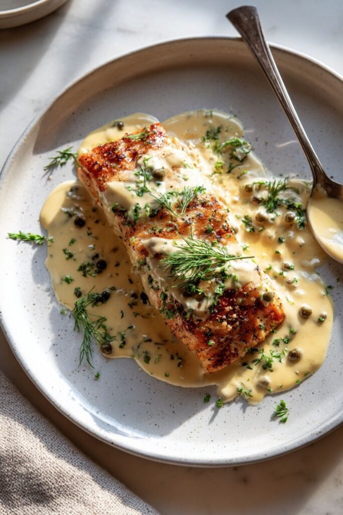 Mustard-Roasted Fish