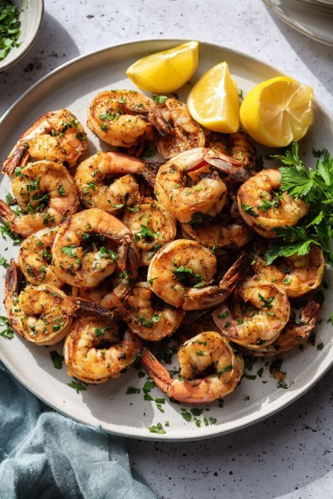 Roasted Shrimp With Lemon and Garlic