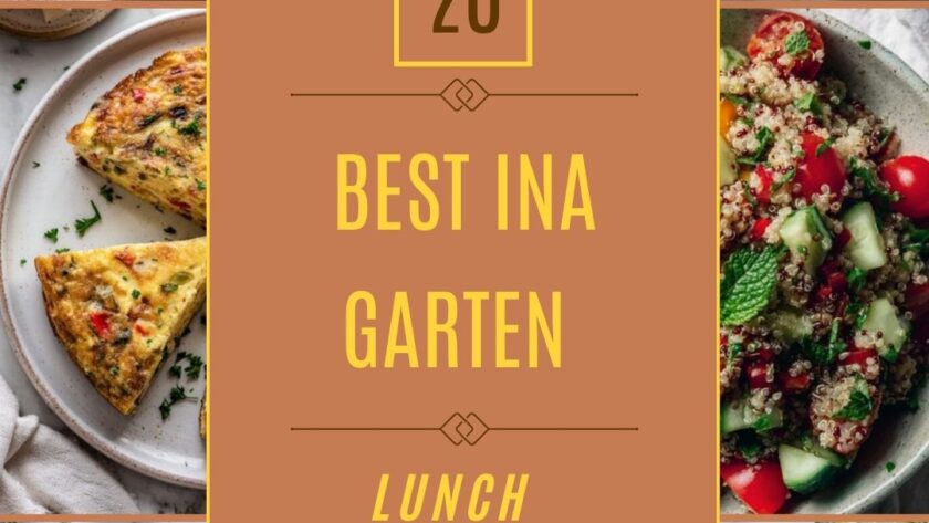 20 Best Ina Garten Lunch Recipes for Easy Midday Meals