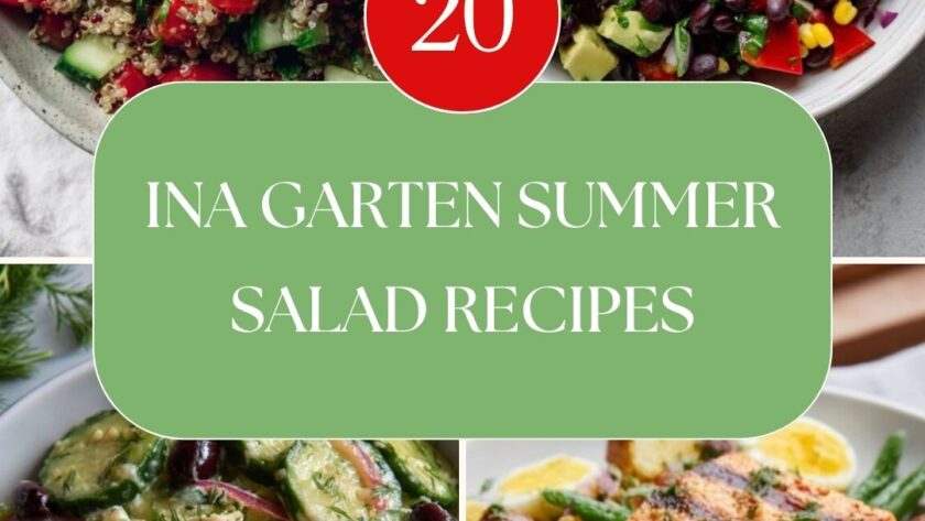 20 Best Ina Garten Summer Salad Recipes for Easy Warm Weather Meals