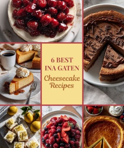 6 Best Ina Garten Cheesecake Recipes for Creamy, Rich Slices