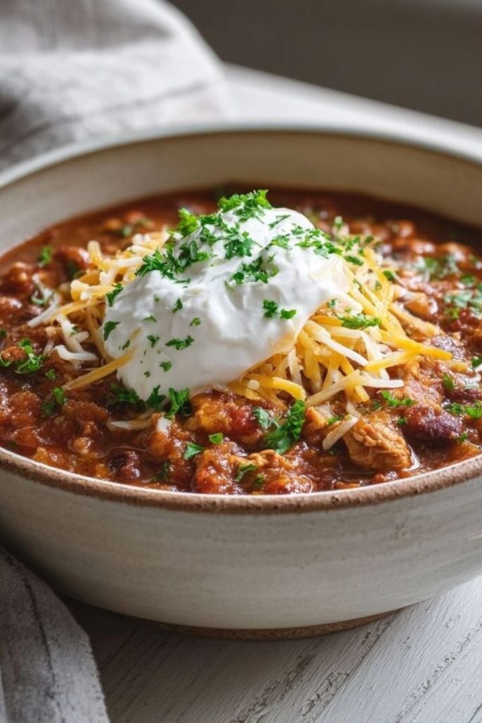 Chicken Chili With Ground Chicken