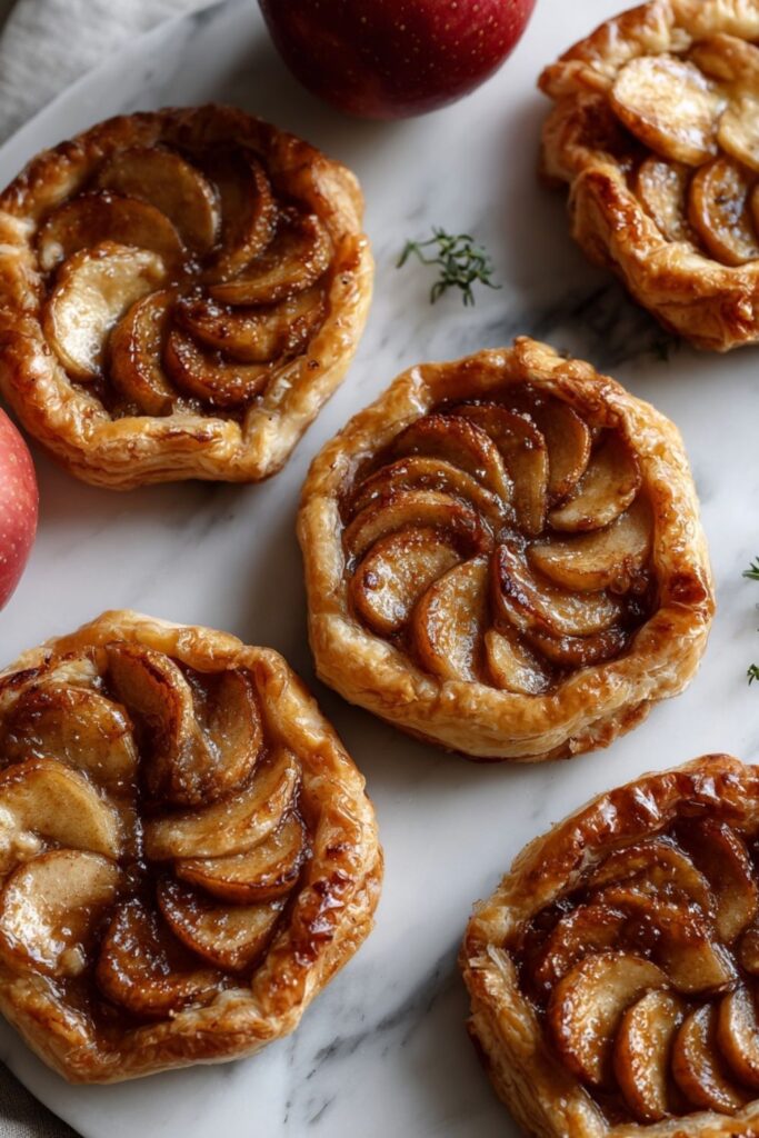 French Apple Galettes
