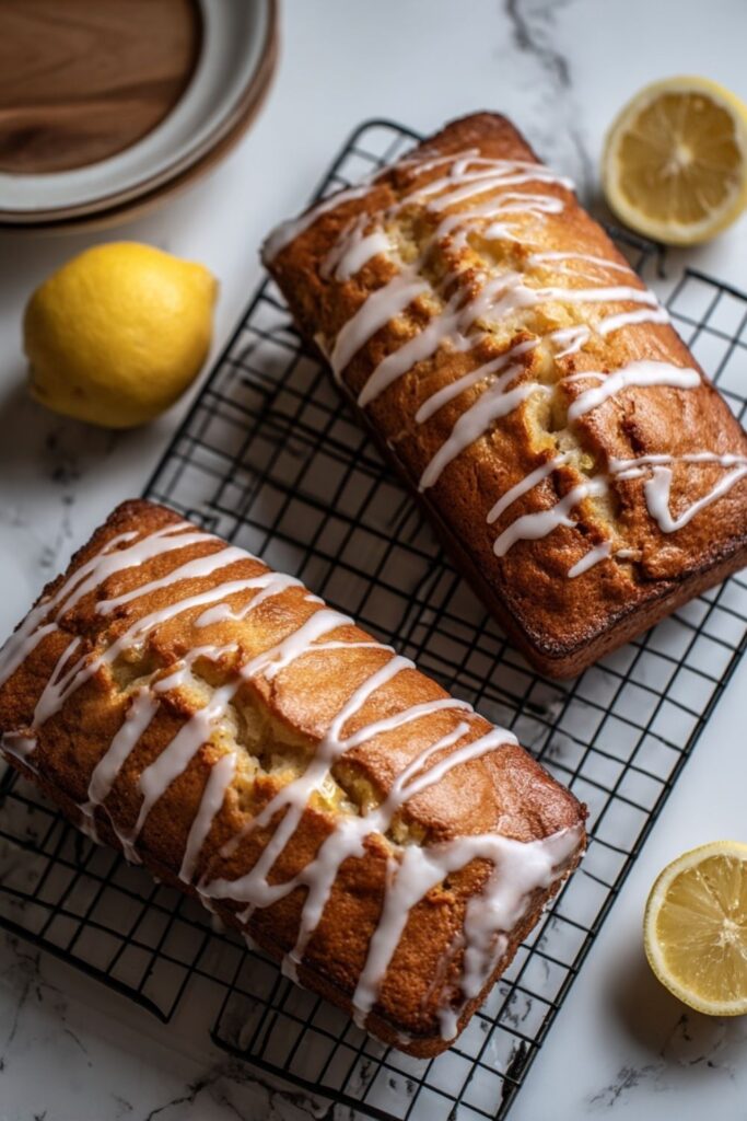 Lemon Cake With Lemon Glaze