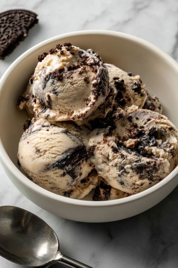 Milk Chocolate Oreo Ice Cream
