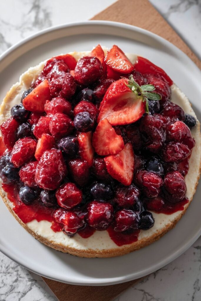 Mixed Berry Cheesecake