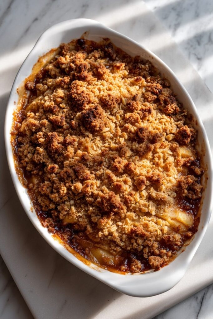Old-Fashioned Apple Crisp