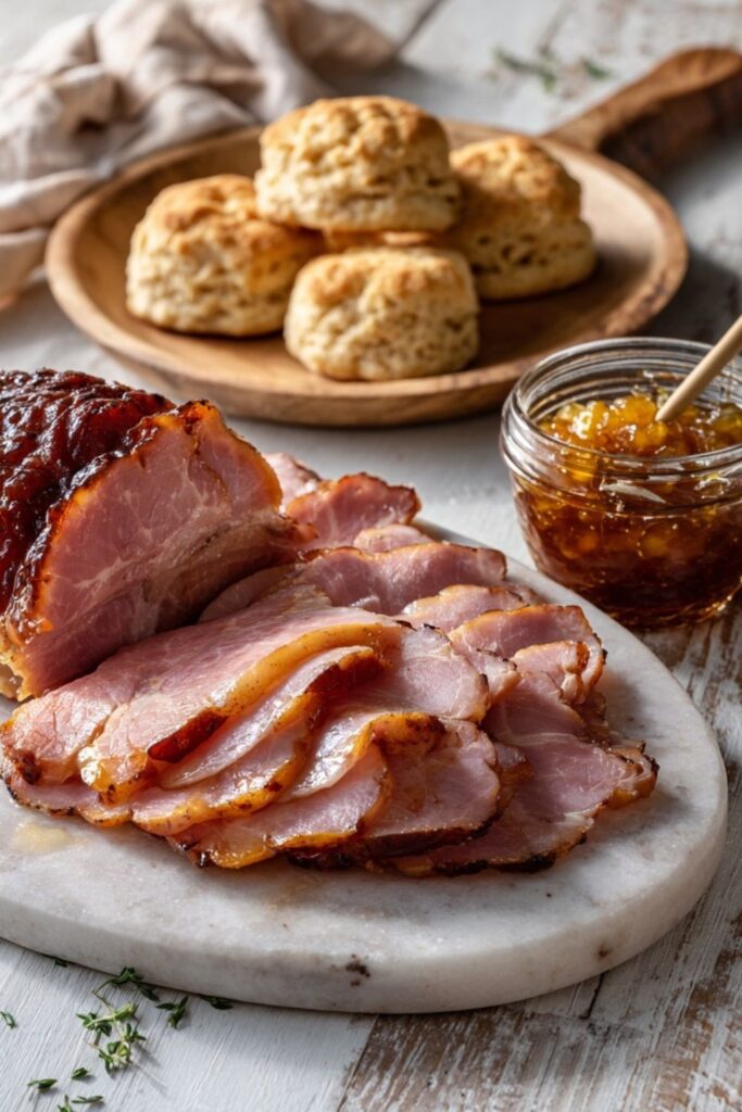 Orange Marmalade-Glazed Ham