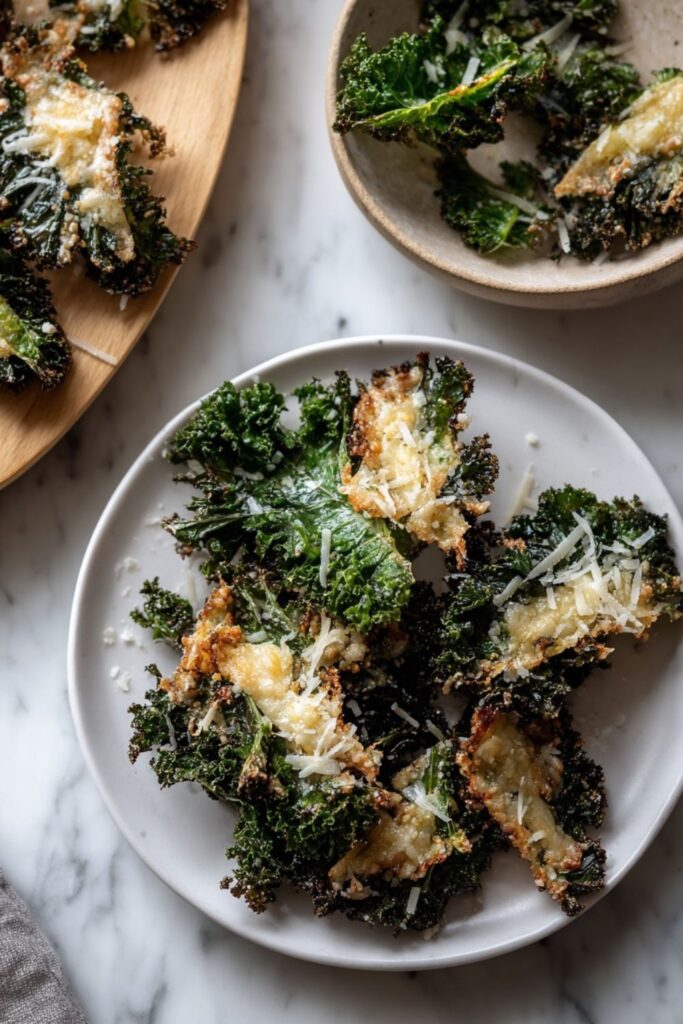 Parmesan Kale Chips