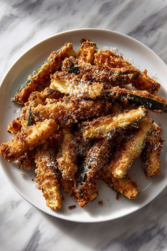 Parmesan Pesto Zucchini Sticks