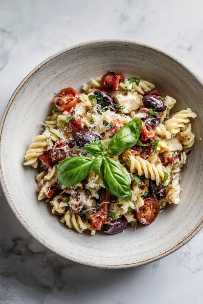 Pasta with Sun-Dried Tomatoes