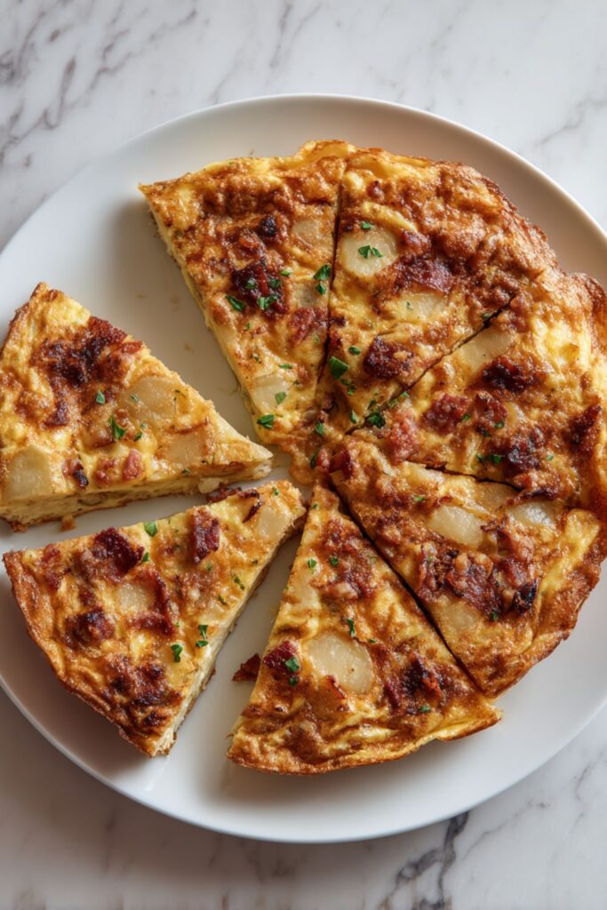 Potato Pancetta Frittata