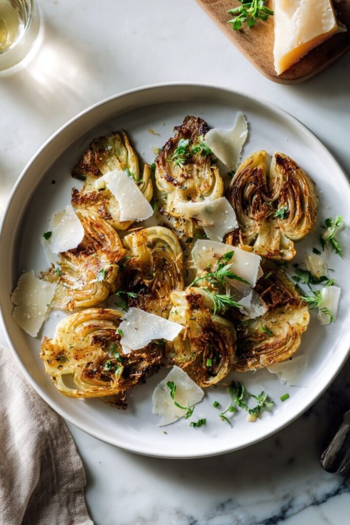 Roasted Fennel With Parmesan