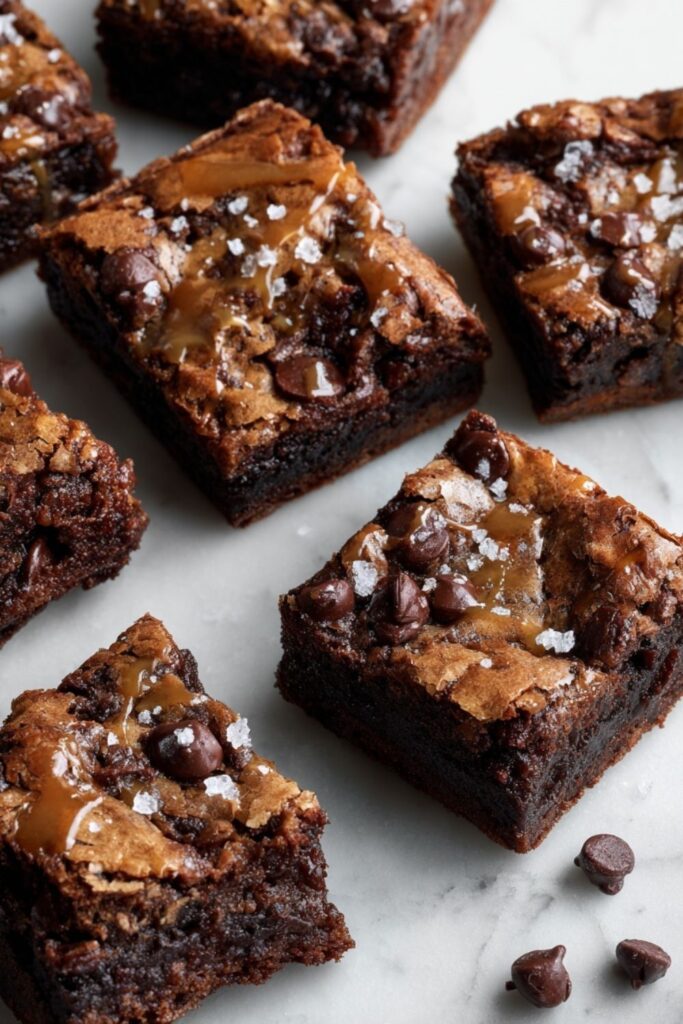 Salted Caramel Brownies