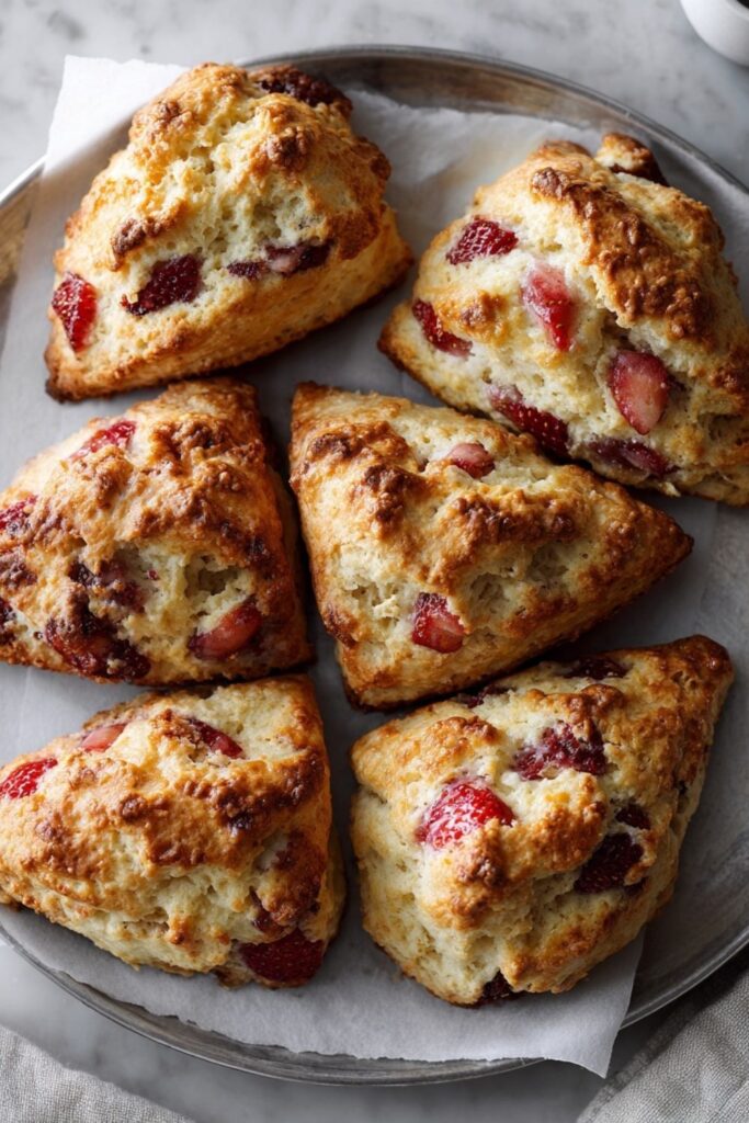 Strawberry Scones