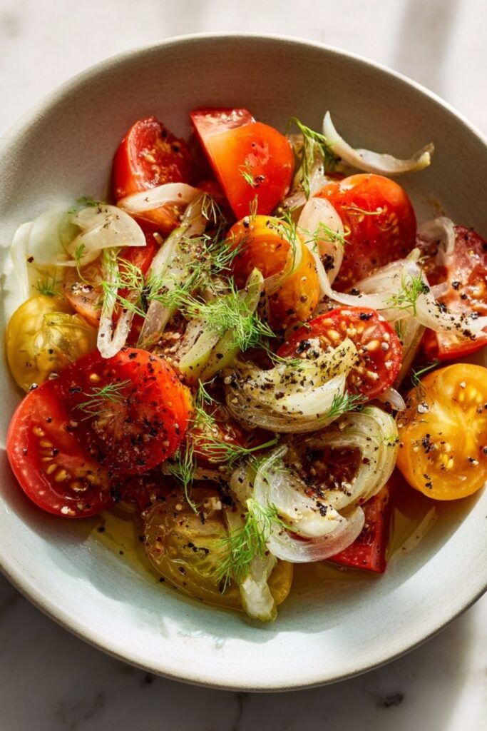 Tomato Fennel Salad
