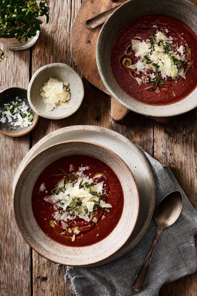 Tomato and Eggplant Soup