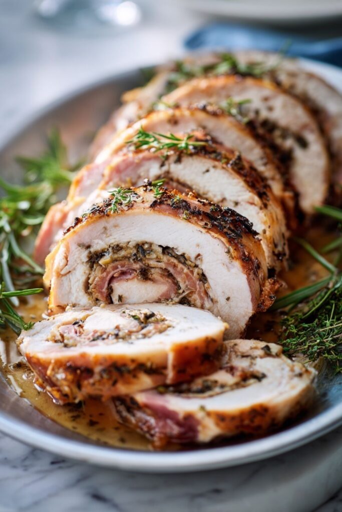 Tuscan Turkey Roulade