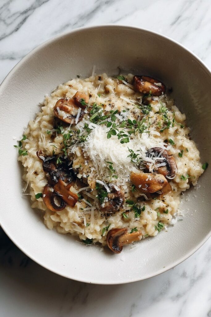 Wild Mushroom Risotto