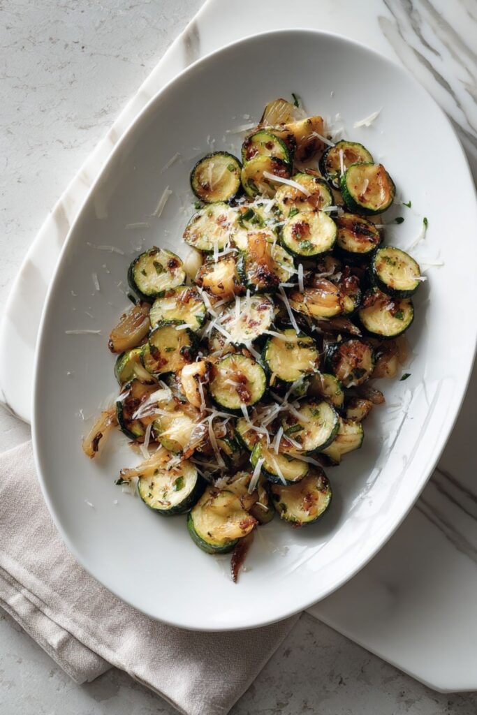 Zucchini With Parmesan
